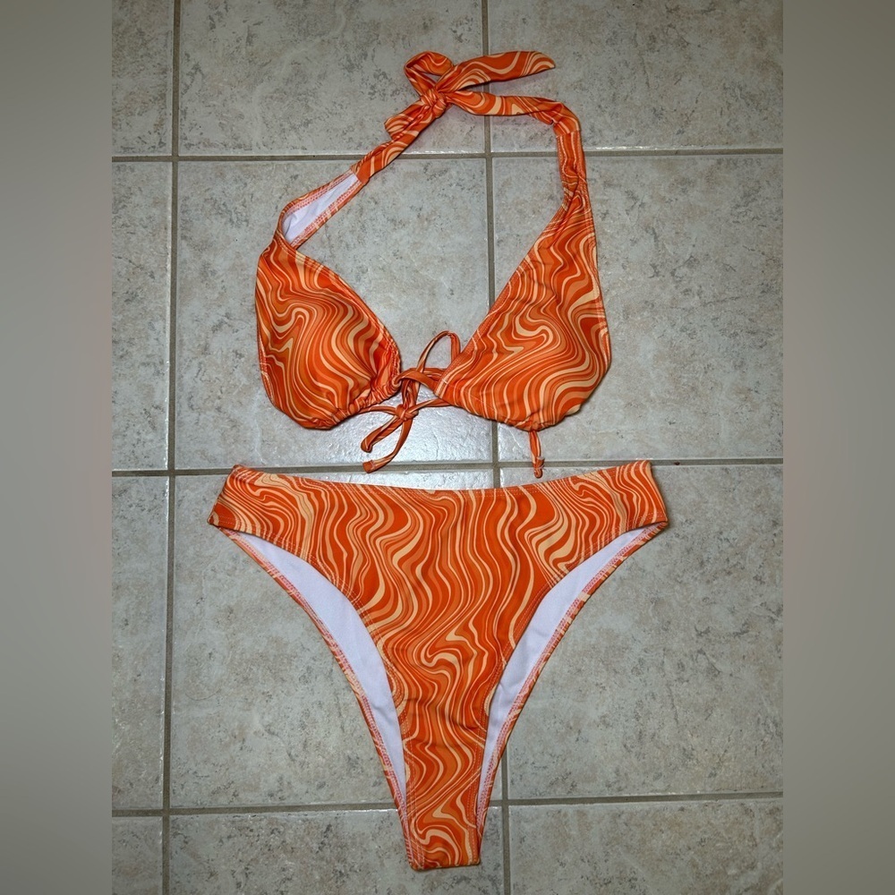 neon bikini set